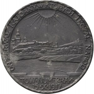 XX wiek, medal z 1917 roku, Tadeusz Kościuszko Setna Rocznica Śmierci