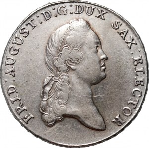 Germany, Saxony, Friedrich August III, Thaler 1773 EDC, Dresden