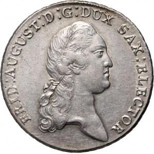 Germany, Saxony, Friedrich August III, Thaler 1781 IEC, Dresden