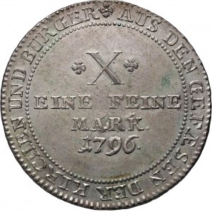 Germany, Frankfurt, Thaler 1796 HGBH