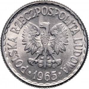 PRL, 1 złoty 1965