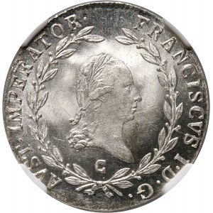 Austria, Franz I, 20 Kreuzer 1809 C, Prague