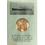 II RP, medal z 1935 roku, XV rocznica Odzyskania dostępu do morza - Liga Morska i Kolonjalna