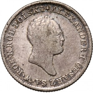 Królestwo Kongresowe, Aleksander I, 1 złoty 1822 IB, Warszawa