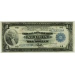 USA, Missouri, The Federal Reserve Bank of St. Louis, 1 Dollar 1918