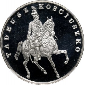 III RP, 100000 złotych 1990, Mały tryptyk, Tadeusz Kościuszko