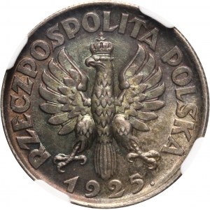 II RP, 1 złoty 1925, Londyn, Żniwiarka