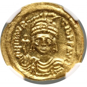 Byzantine Empire, Maurice Tiberius 582-602, Solidus, Constantinople