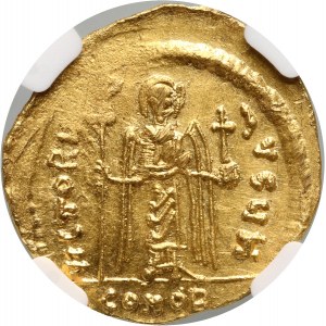 Byzantine Empire, Phocas 602-610, Solidus, Constantinople