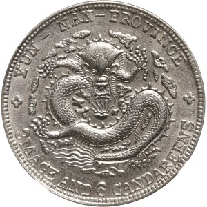 China, Yunnan, 50 Cents ND (1909-11)