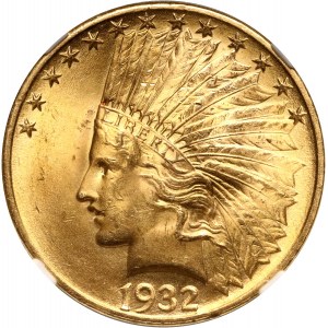USA, 10 Dollars 1932, Philadelphia, Indian Head