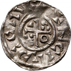 Germany, Bayern, Konrad II 1025-1027, Denar, Regensburg