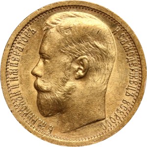 Russia, Nicholas II, 15 Roubles 1897 (АГ), St. Petersburg