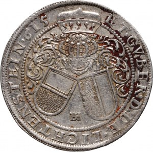 Opava, Karl von Liechtenstein, 1/2 Taler 1615 BH, Opava