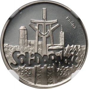 III RP, 20000 złotych 1990, Solidarność 1980-1990, PRÓBA, nikiel