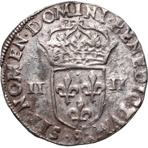 Henryk III Walezy, 1/4 ecu 1578, Rennes