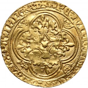 France, Charles VI (1380-1422), Écu d'or à la couronne