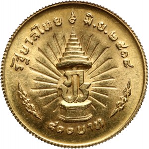 Tajlandia, Rama IX, 800 bahtów BE2514 (1971), 25-lecie panowania Ramy IX