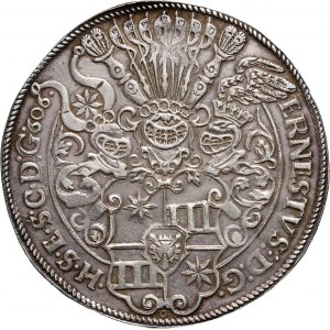 Germany, Schleswig-Holstein-Schauenburg, Ernst III, 2 Thalers 1606, Altona