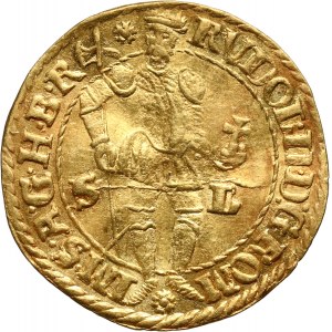 Hungary, Rudolph II, Ducat 1598 NB, Nagybanya