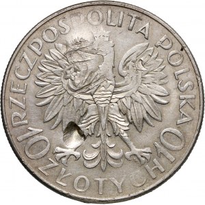 II RP, 10 złotych 1933, Warszawa, Jan III Sobieski, PRÓBA