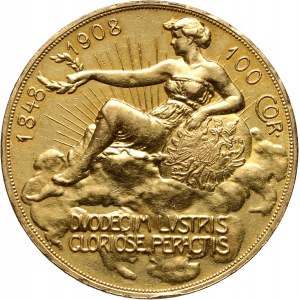 Austria, Franz Joseph I, 100 Corona 1908, Vienna