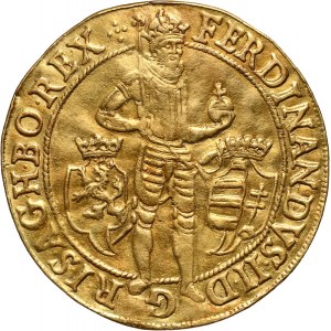 Austria, Ferdynand II, 5 dukatów 1634, Praga (Bohemia)