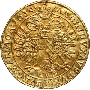 Austria, Ferdinand II, 5 Ducats 1634, Prague (Bohemia)
