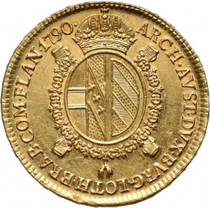 Austria, Leopold II, sovrano 1790 M, Mediolan