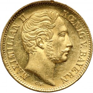 Germany, Bavaria, Maximilian II, Ducat 1853, Munich