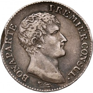 France, Napoleon I, 1 Franc AN 12 A, Paris