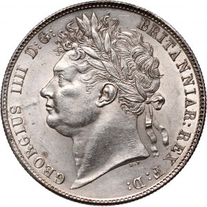 Great Britain, George IV, 1/2 Crown 1823, London