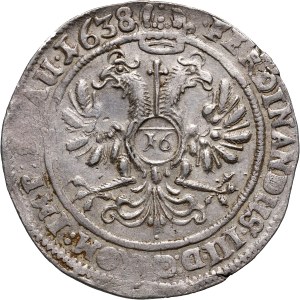 Niemcy, Stralsund, Okupacja szwedzka, Krystyna, 1/2 talara 1638 CS, Stralsund