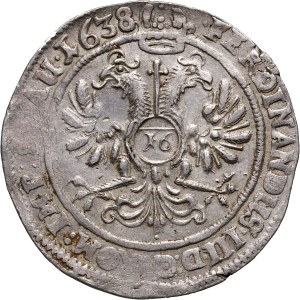 Niemcy, Stralsund, Swedish occupation, Christina, 1/2 Thaler 1638 CS, Stralsund