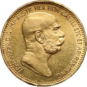 Austria, Franz Joseph I, 20 Corona 1908, Vienna