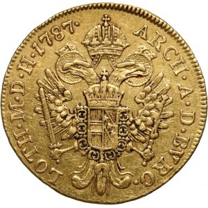 Austria, Józef II, dukat 1787 A, Wiedeń