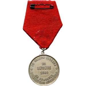 XIX wiek, medal z 1869 roku, Lwów, 300-lecie Unii Lubelskiej