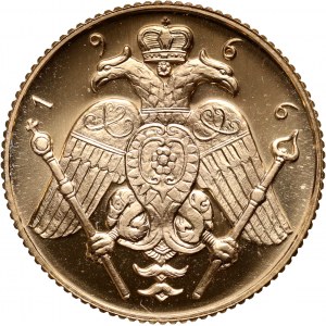 Cyprus, 1 Pound 1966, Archbishop Makarios