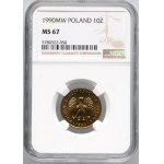 PRL, 10 złotych 1990