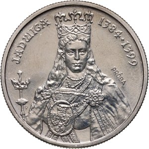 PRL, 100 złotych 1988, Jadwiga, PRÓBA, Miedzionikiel