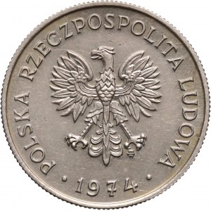 PRL, 10 złotych 1974, Bolesław Prus, PRÓBA, Miedzionikiel