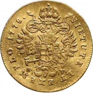 Austria, Joseph II, Ducat 1778 G, Nagybanya