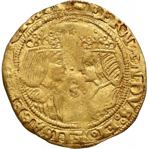 Spain, Ferdinand V and Isabella I, 2 Excelentes ND (1476-1516) S, Seville