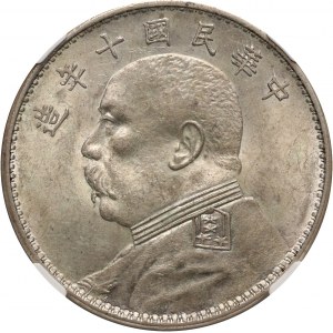 China, Dollar, Year 10 (1921)