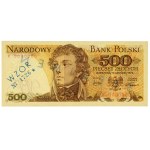 PRL, 500 złotych 16.12.1974, WZÓR, No. 1726, seria K