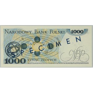 PRL, 1000 złotych 2.07.1975, WZÓR, No. 0769, seria A