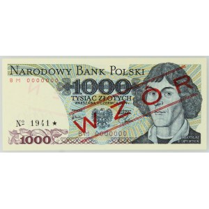PRL, 1000 złotych 1.06.1979, WZÓR, No. 1941, seria BM