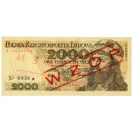 PRL, 2000 złotych 1.05.1977, WZÓR, No. 0956, seria A