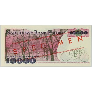 PRL, 10000 złotych 1.12.1988, WZÓR, No. 0846, seria W