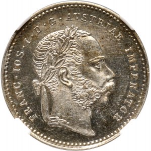 Austria, Franz Josef I, 20 Kreuzer 1870, Vienna